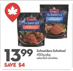Garden Foods Schneiders Schnitzel offer