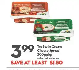 Garden Foods Tre Stelle Cream Cheese Spread offer