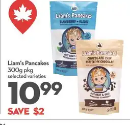 Garden Foods Liam's Pancakes offer