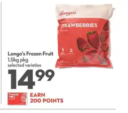 Garden Foods Longo's Frozen Fruit offer