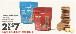 Garden Foods Longo's Cookie Thins offer