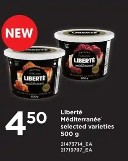 Loblaws Liberté Méditerranée selected varieties offer