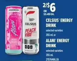 Loblaws Celsius energy drink offer