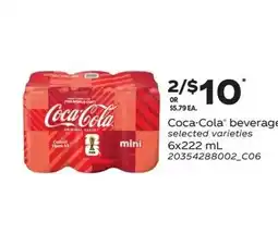 Loblaws Coca-Cola beverages offer