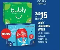 Loblaws Bubly sparkling water offer