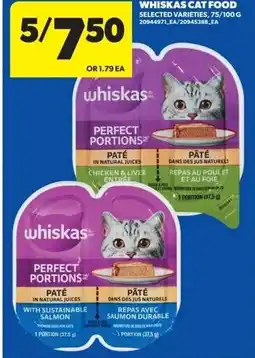 Real Canadian Superstore Whiskas cat food offer
