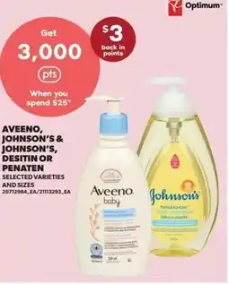 Real Canadian Superstore Aveeno, johnson's & johnson's, desitin or penaten offer