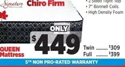 Surplus Furniture Signature Chiro Firm offer