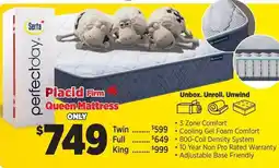 Surplus Furniture Placid Firm Queen Mattress offer