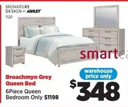 Surplus Furniture Broachmyn Grey Queen Bed offer