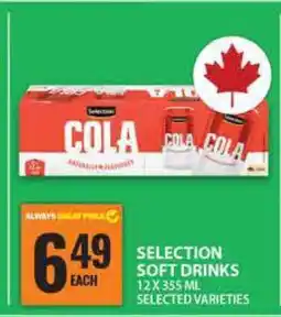 Food Basics SELECTION SOFT DRINKS offer