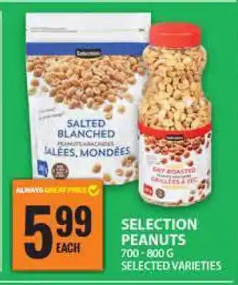 Food Basics SELECTION PEANUTS offer