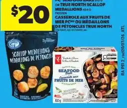 Atlantic Superstore Pc seafood bake or true north scallop medallions offer
