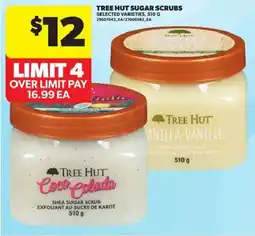 Atlantic Superstore Tree hut sugar scrubs offer