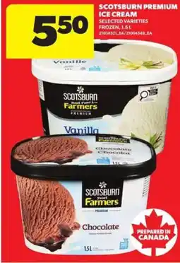 Atlantic Superstore Scotsburn premium ice cream offer