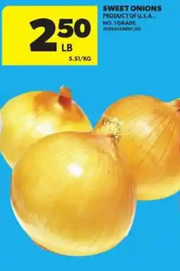 Atlantic Superstore Sweet onions offer