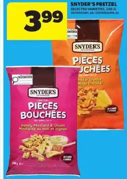 Atlantic Superstore Snyder's pretzel offer