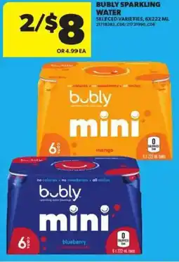 Atlantic Superstore Bubly sparkling water offer