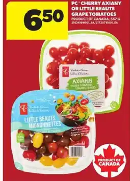 Atlantic Superstore Pc cherry axiany or little beauts grape tomatoes offer