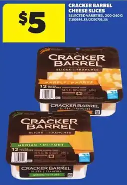 Atlantic Superstore Cracker barrel cheese slices offer