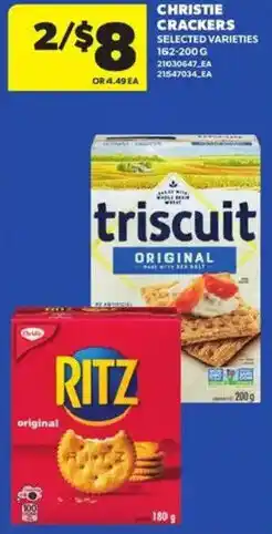 Atlantic Superstore Christie crackers offer