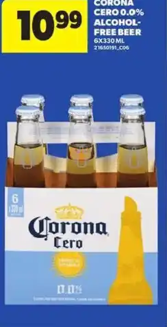 Atlantic Superstore Corona cero 0.0% alcohol- free beer offer