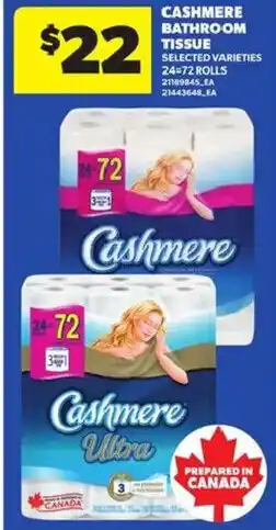 Atlantic Superstore Cashmere bathroom tissue offer