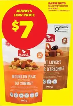 Atlantic Superstore Bassé nuts offer