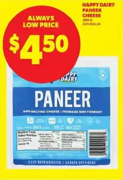 Atlantic Superstore Happy dairy paneer cheese offer