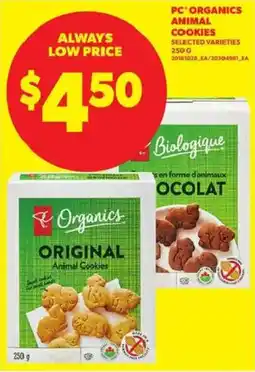 Atlantic Superstore Pc organics animal cookies offer