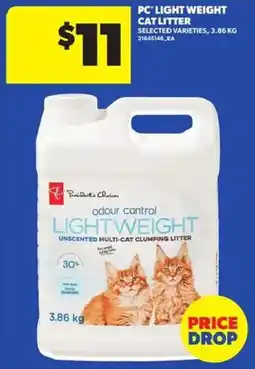 Atlantic Superstore Pc light weight cat litter offer