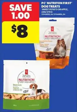 Atlantic Superstore Pc nutriton first dog treats offer