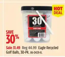 Canadian Tire Eagle Recycled Golf Balls offer