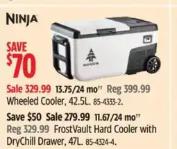 Canadian Tire Wheeled Cooler offer
