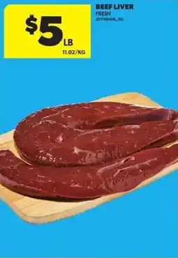 Atlantic Superstore Beef liver offer