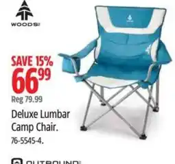 Canadian Tire WOODS Deluxe Lumbar Camp Chair offer