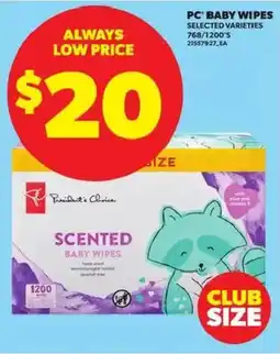 Atlantic Superstore Pc baby wipes offer