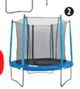 Canadian Tire 8 Trampoline with Safety Enclosure Ages 3+ offer