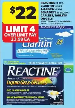 Atlantic Superstore Reactine, claritin offer