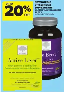 Atlantic Superstore New nordic vitamins or supplements offer