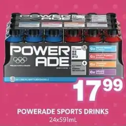 Colemans Powerade sports drinks offer