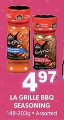 La grille bbq seasoning