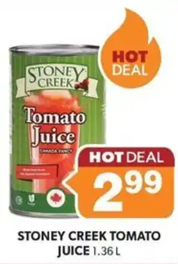 Colemans Stoney creek tomato juice offer
