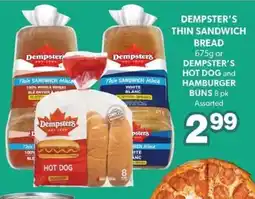 Colemans Dempster's thin sandwich bread offer