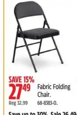 Canadian Tire Fabric Folding Chair offer