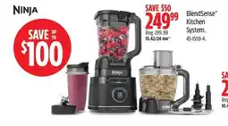 Canadian Tire NINJA BlendSense Kitchen System offer