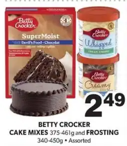 Colemans Betty crocker cake mixes and frosting offer