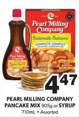 Colemans Pearl milling company pancake mix or syrup offer