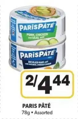 Colemans Paris pâté offer