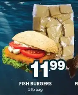 Colemans Fish burgers offer